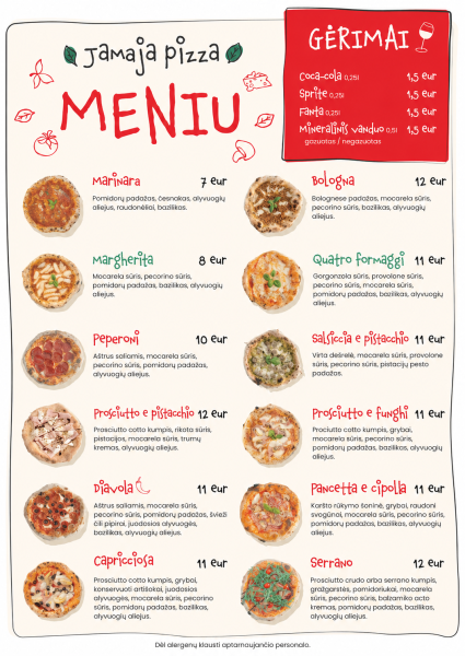 Jamaja pizza